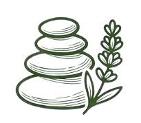 Wellbeing massage icon