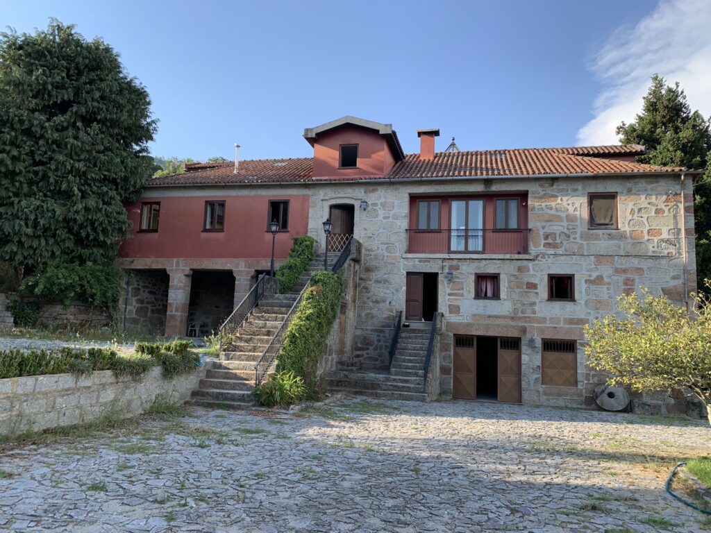 Traditional Portuguese stone house in the Minho